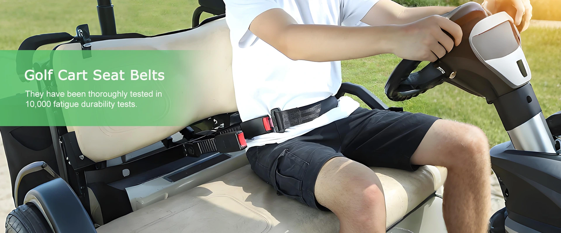 Cintos de segurança do carrinho de golfe da China